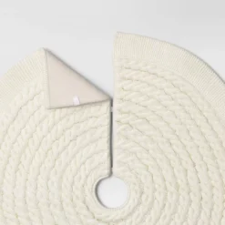 48" Centric Cable Knit Tree Skirt - Wondershop™ -Christmas Supplies Store GUEST 97ed63e4 2f71 4a15 85a5 709ace7cf5d4