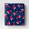 30" 50 Sq Ft Christmas Roll Wrap Santa Hats On Navy - Wondershop™ -Christmas Supplies Store GUEST 9a724db1 3c10 4f5c 9dc4 3671ed9bdb68