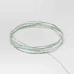 30ct LED Battery Operated Christmas Dewdrop Fairy String Lights Warm White With Green Wire - Steady/Twinkle - Wondershop™ -Christmas Supplies Store GUEST 9a855d16 505b 4198 8260 0ad89f955ea3