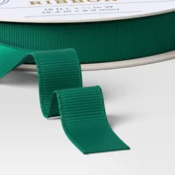18' Christmas Fabric Ribbon Green Grosgrain - Wondershop™ 5 18' Christmas Fabric Ribbon Green Grosgrain - Wondershop™ -Christmas Supplies Store GUEST 9cf3fc7f 861a 4d54 a59a 09630cc68d49