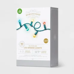 50ct LED Smooth Sphere Christmas String Lights With Green Wire - Wondershop™ -Christmas Supplies Store GUEST 9cf57525 1521 4fb3 919a d81fb2c090cb