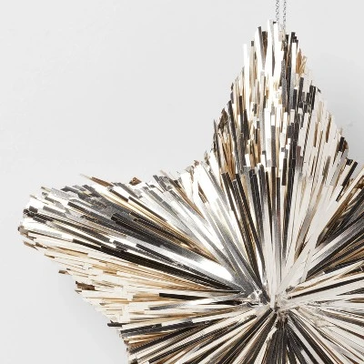 Tinsel Star Christmas Tree Ornament - Wondershop™ 4 Tinsel Star Christmas Tree Ornament - Wondershop™ - Image 2