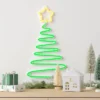 LED Animated Neon Christmas Tree Hangable Sign Yellow/Green - Wondershop™ -Christmas Supplies Store GUEST a0825b08 10fd 4795 958f 7690d1159891