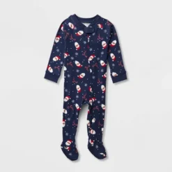 Baby Santa Print Ribbed Holiday Matching Family Footed Pajamas - Wondershop™ Navy Blue 5 Baby Santa Print Ribbed Holiday Matching Family Footed Pajamas - Wondershop™ Navy Blue -Christmas Supplies Store GUEST a0e081a6 eda7 4fe9 9b11 815cff5953d7