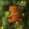 5" Christmas Fabric Teddy Faux Shearling Ornament - Wondershop™ -Christmas Supplies Store GUEST a11afaa0 2c71 4cc4 b71e e45ee4080906