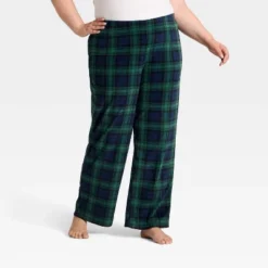 Women's Plaid Microfleece Holiday Matching Family Pajama Pants - Wondershop™ Navy Blue -Christmas Supplies Store GUEST a18ef71e b62a 402b a895 85b92b031dd6