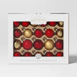 42ct Round Glass Christmas Tree Ornament Set - Wondershop™ 8 42ct Round Glass Christmas Tree Ornament Set - Wondershop™ -Christmas Supplies Store GUEST a3217a9f e4fe 4378 a38f 589842ebe13e