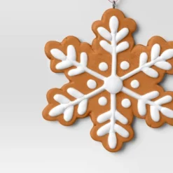4.25" Christmas Clay Dough Gingerbread Snowflake Ornament - Wondershop™ -Christmas Supplies Store GUEST a58f68d8 b189 4d0d bd3d dfb12a8c3259