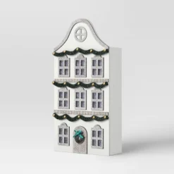 Christmas Lit Mantle House White - Wondershop™ -Christmas Supplies Store GUEST a784749c 98a1 493c 8789 ca81f378d0ba