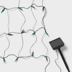 3'x4' 50ct Solar LED Christmas Net Lights With Green Wire - Wondershop™ -Christmas Supplies Store GUEST a84aa275 7559 401f be39 662c125dbb5b