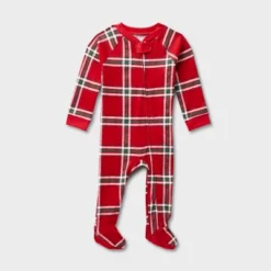 Baby Plaid Ribbed Holiday Matching Family Footed Pajamas - Wondershop™ Red 9 Baby Plaid Ribbed Holiday Matching Family Footed Pajamas - Wondershop™ Red -Christmas Supplies Store GUEST aa05057a c294 41ee b57d 3e76e744d570