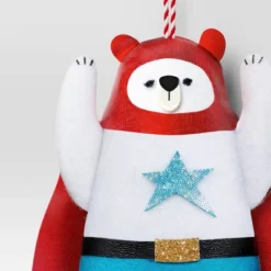 5.25" Christmas Fabric Superhero Ornament Polar Bear - Wondershop™ 5 5.25" Christmas Fabric Superhero Ornament Polar Bear - Wondershop™ -Christmas Supplies Store GUEST abab7b43 837a 4075 8321 0620ed7068aa