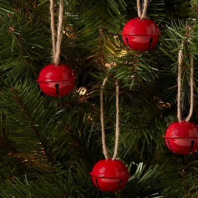 4ct Jingle Bell Christmas Ornament Set - Wondershop™ 3 4ct Jingle Bell Christmas Ornament Set - Wondershop™