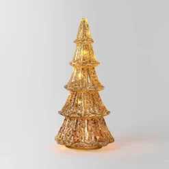 14" Christmas Mercury Lit Glass Tiered Tree Decor - Wondershop™ -Christmas Supplies Store GUEST adbe93cd 6b39 4e56 9e1e daa99e2e9d81