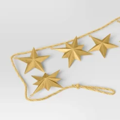 72" Christmas Gold Star Garland - Wondershop™ -Christmas Supplies Store GUEST af2a529b 7bf2 42a4 9aaf 456b5191097d