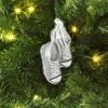 5.31" Christmas Glass Silver Shoes Ornament - Wondershop™ -Christmas Supplies Store GUEST af73a79c 0093 4188 a300 afc3cb695078