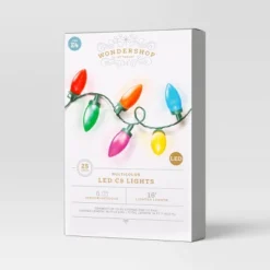 25ct LED C9 Classic Glow Indoor Outdoor Christmas String Lights With Green Wire - Wondershop™ 10 25ct LED C9 Classic Glow Indoor Outdoor Christmas String Lights With Green Wire - Wondershop™ -Christmas Supplies Store GUEST b20ade25 9d0e 4c2f b8ab 037475735cbe