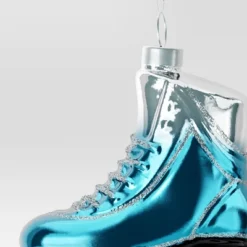 4.5" Christmas Glass Roller Skate Ornament Silver/Blue - Wondershop™ 5 4.5" Christmas Glass Roller Skate Ornament Silver/Blue - Wondershop™ -Christmas Supplies Store GUEST b6c7d28d b26b 4625 ae54 ee7c845d8542