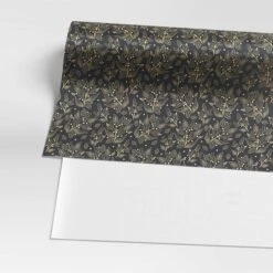 30” 25 Sq Ft Christmas Roll Wrap Gold Botanical On Black - Wondershop™ -Christmas Supplies Store GUEST bc2105e2 70d5 49f6 96a1 5d90feae2b39