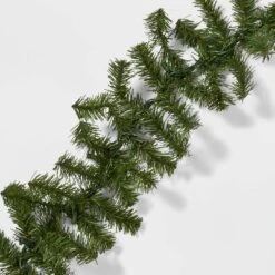 18' Pre-Lit Artificial Pine Bough Christmas Garland Green With Clear Lights - Wondershop™ -Christmas Supplies Store GUEST bc2e9f9b a3e7 4372 ba00 1b044da3f19f