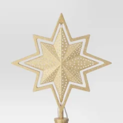Christmas Lit Auto Rotating Star 8 Point Gold Tree Topper - Wondershop™ 7 Christmas Lit Auto Rotating Star 8 Point Gold Tree Topper - Wondershop™ -Christmas Supplies Store GUEST bfd87db7 5b2e 4192 9a46 fce35949323a