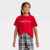Kids' "Cabin Crew" Short Sleeve Holiday Matching Family Pajama Shirt - Wondershop™ Red -Christmas Supplies Store GUEST c022d44f d865 44f3 9b32 56b7640e8590