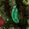 Pickle Glass Christmas Tree Ornament - Wondershop™: Mold-Blown, Indoor Decoration, 5.3" Height -Christmas Supplies Store GUEST c0c8a153 6b66 477c 9415 fdc0f8f647f3