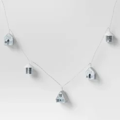 8ct LED Battery Operated Christmas Metal Village Novelty String Lights Warm White With Clear Wire - Wondershop™ -Christmas Supplies Store GUEST c125d816 7637 4612 80f3 0d7533a28ed5