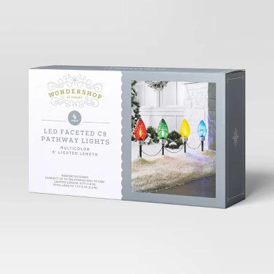 4pc LED Big Bulb Christmas Novelty Pathway - Wondershop™ 7 4pc LED Big Bulb Christmas Novelty Pathway - Wondershop™ - Image 5