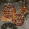 Battery Operated Brown Faux Rattan Sphere Fairy String Lights Warm White With Brown Wire - Wondershop™ 2 Battery Operated Brown Faux Rattan Sphere Fairy String Lights Warm White With Brown Wire - Wondershop™ -Christmas Supplies Store GUEST c5f7d9ec b3cf 4b94 9adc 8b4ea60eb72b