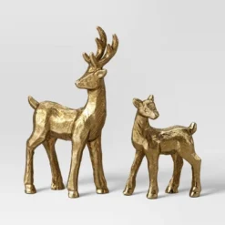 8pk Christmas Poly Animals/Trees/People Decor Set Gold - Wondershop™ -Christmas Supplies Store GUEST c6d57324 13ff 46f6 9116 4469dca4d8d7