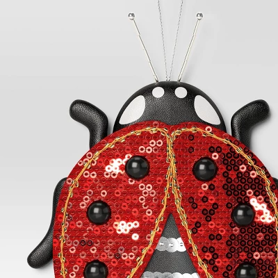 Christmas Fabric Lady Bug Ornament - Wondershop™ 4 Christmas Fabric Lady Bug Ornament - Wondershop™ - Image 2