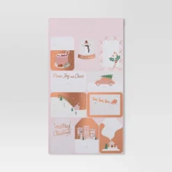 50ct Christmas Peel And Stick Gift Tags Blush/White - Wondershop™ -Christmas Supplies Store GUEST c75e8274 d243 44ce bbdf e0c87af021e5