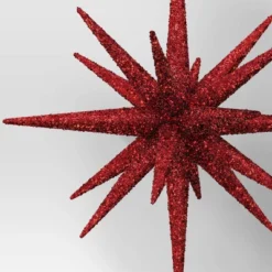 5.8" Christmas Plastic Spike Starburst Ornament Red - Wondershop™ -Christmas Supplies Store GUEST ca7a5460 df97 4421 be12 2f5163558c4e