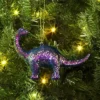 5" Christmas Plastic Chunky Glitter Dinosaur Ornament Purple - Wondershop™ -Christmas Supplies Store GUEST cc0d9af0 44b6 46fb 9ad0 1553442a740d