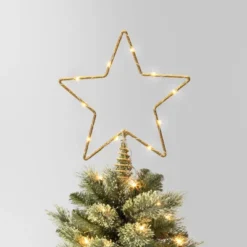 10in LED Lit Dewdrop Glitter Metal Open Star Christmas Tree Topper - Wondershop™ -Christmas Supplies Store GUEST cd1a9f64 b76a 4076 a498 c65f10474e57
