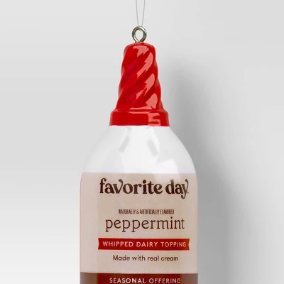 5" Christmas Resin Peppermint Aerosol Whip Ornament - Wondershop™ 4 5" Christmas Resin Peppermint Aerosol Whip Ornament - Wondershop™ - Image 2