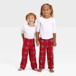 Toddler Plaid Microfleece Holiday Matching Family Pajama Pants - Wondershop™ Red -Christmas Supplies Store GUEST d322fb69 857b 43ed a7fb f6c4fe963120