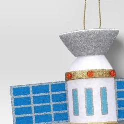 Christmas Fabric Satellite Ornament - Wondershop™ -Christmas Supplies Store GUEST d6b7985c 86fa 43db a015 038ceb4abf4d