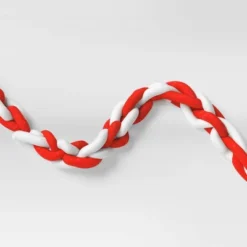72" Christmas Tube Yarn Garland Red/White - Wondershop™ 5 72" Christmas Tube Yarn Garland Red/White - Wondershop™ -Christmas Supplies Store GUEST d9ebc1da 9048 4089 8378 b36026be92a5