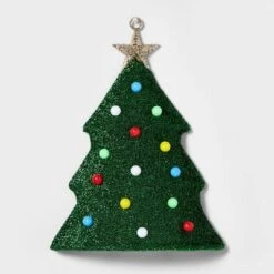 14.25" Battery Operated LED Tinsel Fabric Christmas Tree Novelty Light - Wondershop™ -Christmas Supplies Store GUEST dabc79ab eb9f 42d7 b97e 75c2bccbfe59
