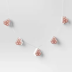 8ct LED Battery Operated Christmas Gingerbread Houses Novelty String Lights Warm White With Clear Wire - Wondershop™ -Christmas Supplies Store GUEST dc10ce8b a491 4e59 9332 09aa51458213