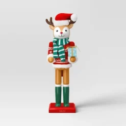 Winter Deer Nutcracker Figure - Wondershop™ -Christmas Supplies Store GUEST dcbe1150 f7f7 4519 8c68 5af438048551