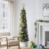 Pre-lit Slim Virginia Pine Artificial Christmas Tree Dual Color LED Lights - Wondershop™ -Christmas Supplies Store GUEST dde2acdd ba1d 4db9 953b 4ca5bffa70e5