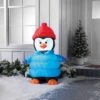 3'x4' Christmas Indoor/Outdoor Lighted Inflatable Penguin In Puffer Jacket - Wondershop™ -Christmas Supplies Store GUEST df2b26f2 8499 40b7 b610 e9cec9e32e7f