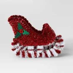 Christmas Tinsel Sleigh Red - Wondershop™ -Christmas Supplies Store GUEST df524628 eac5 4287 8702 7e84c424805b