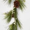 6' Unlit Artificial Pine Christmas Garland With White Berries & Pinecones Green - Wondershop™ -Christmas Supplies Store GUEST e041584b 192f 4b29 943c 4a4d16e42196