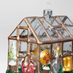 Christmas Glass Green House Ornament - Wondershop™ -Christmas Supplies Store GUEST e325b331 7865 4a16 9ddc 1ef730d2ddb9