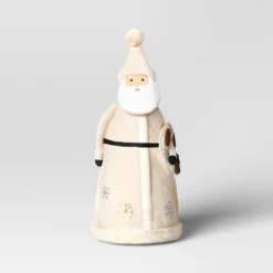 22.5" Fabric Santa Sculpture With Pinecone Wreath - Wondershop™ -Christmas Supplies Store GUEST e48f067e b15b 43f7 8eb0 b638f228ab8c