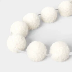 72" Christmas All White Poms Garland Ivory - Wondershop™ -Christmas Supplies Store GUEST e6c95e4e 7e03 4c4a 8a4f d937f8e089fe
